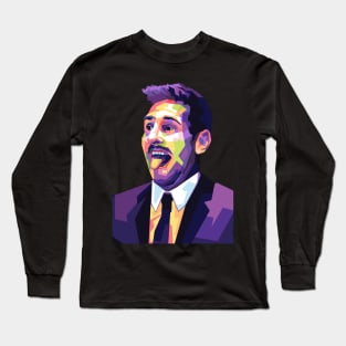 Leo messi meme Long Sleeve T-Shirt